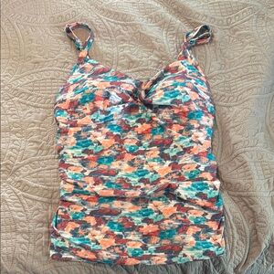 L.L. bean plus size tankini top bathing suit